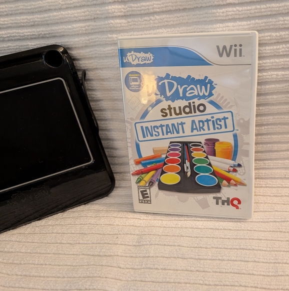 U Draw Instant Studio Wii Game, Manual and Tablet - Picture 1 of 6